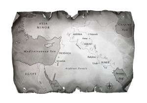 MAP OF MESOPOTAMIA